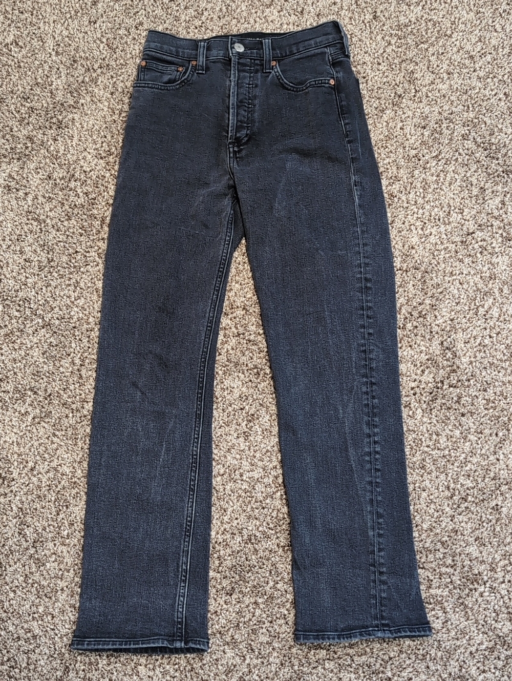 Denim Forum The Arlo High Rise Straight Size 24